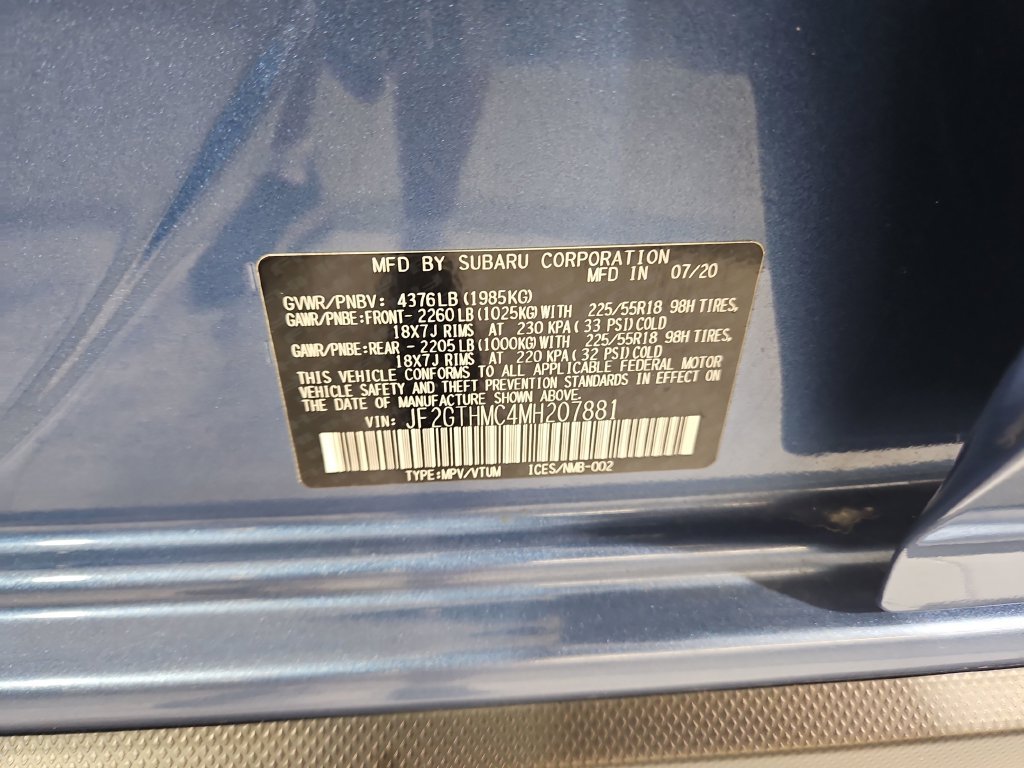Used 2021 Blue Subaru Limited image 29
