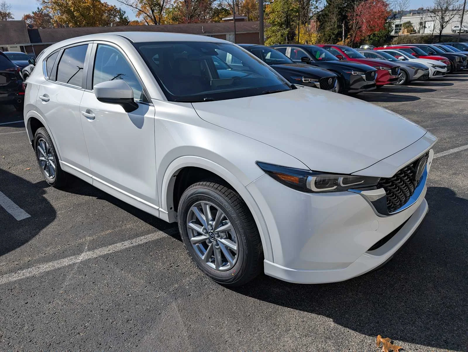 Used 2025 Rhodium White Metallic Mazda 2.5 S Select Package image 6