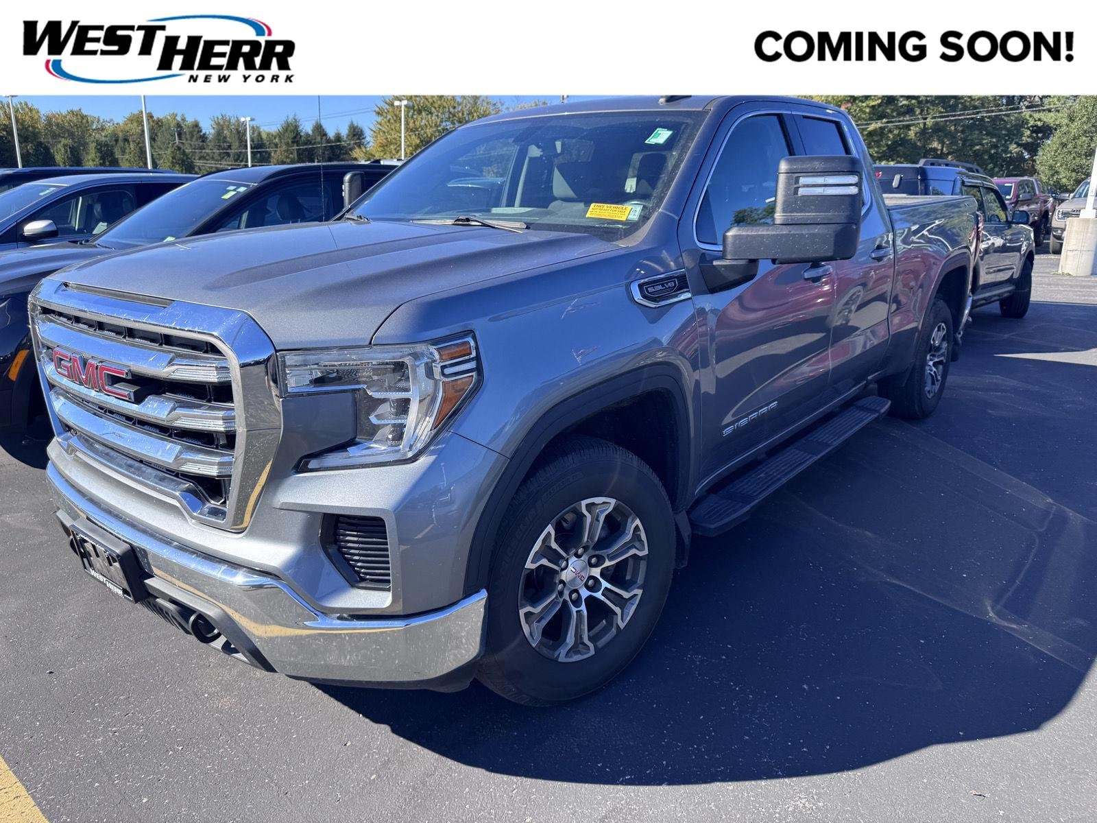 Used 2020 Satin Steel Metallic GMC SLE image 1
