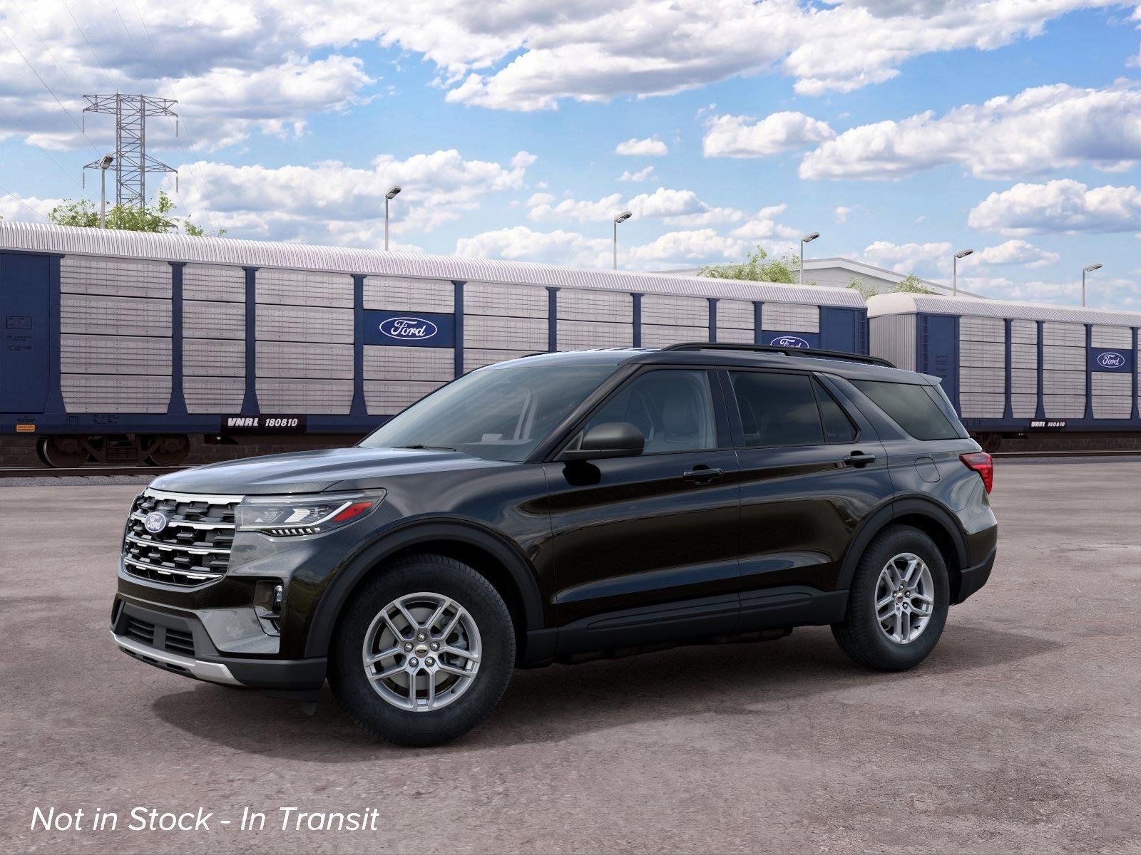 New 2027 Agate Black Metallic Ford Active image 1