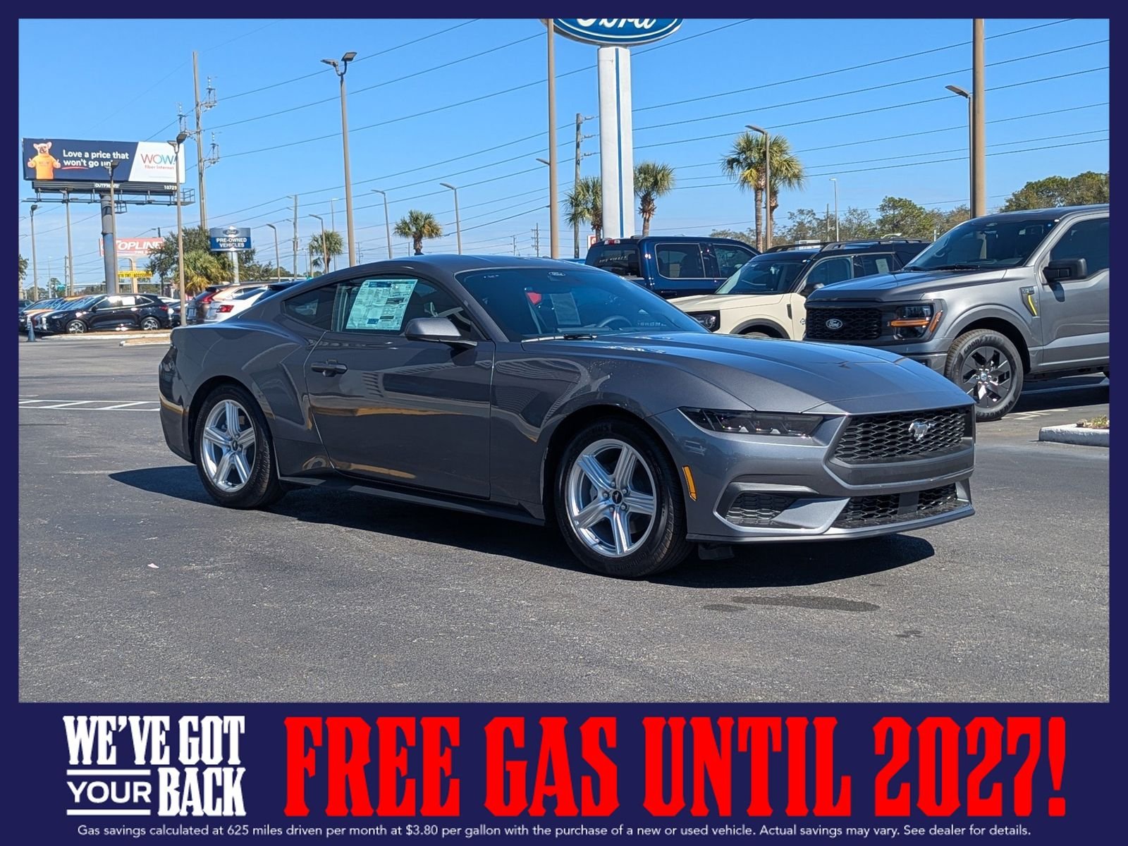 New 2026 Carbonized Gray Metallic Ford EcoBoost image 2