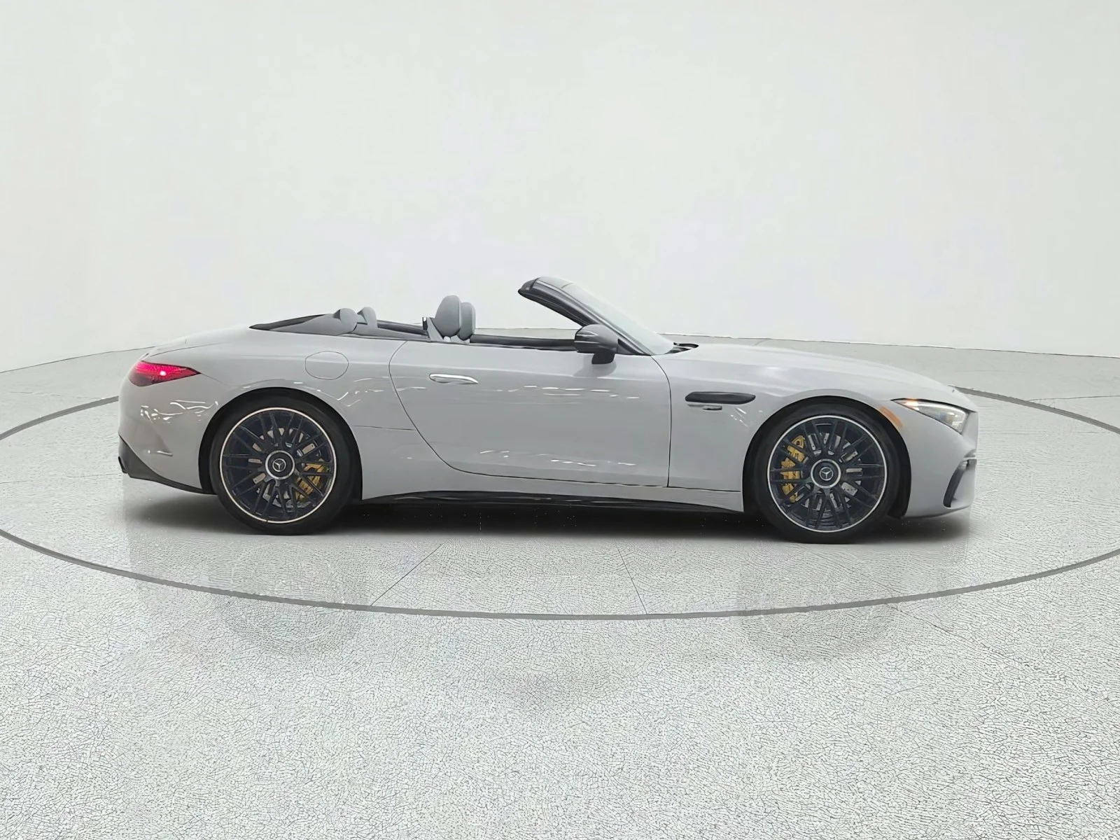 Certified Used 2022 MANUFAKTUR Alpine Grey Mercedes-Benz AMG® SL 55 Roadster image 4