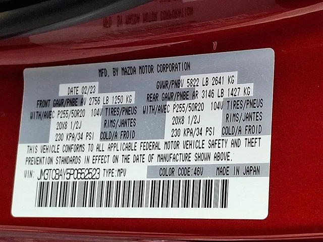 Used 2023 Red Mazda Touring Plus image 26