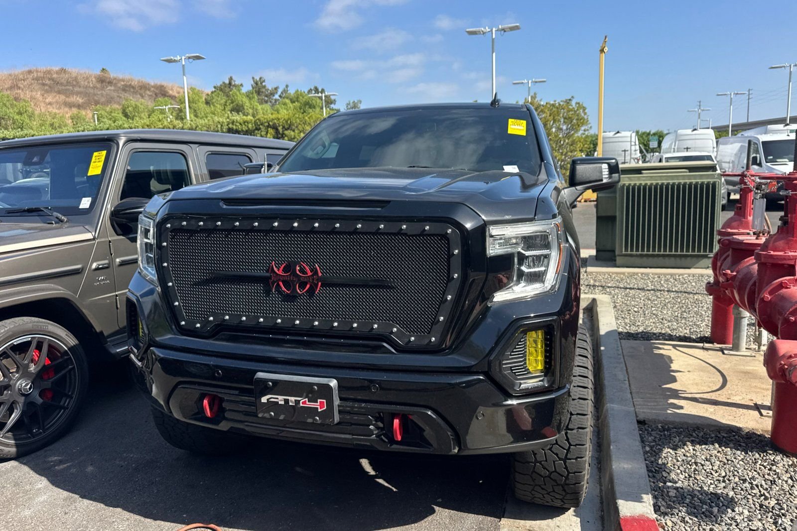 Used 2020 Black GMC AT4 image 3