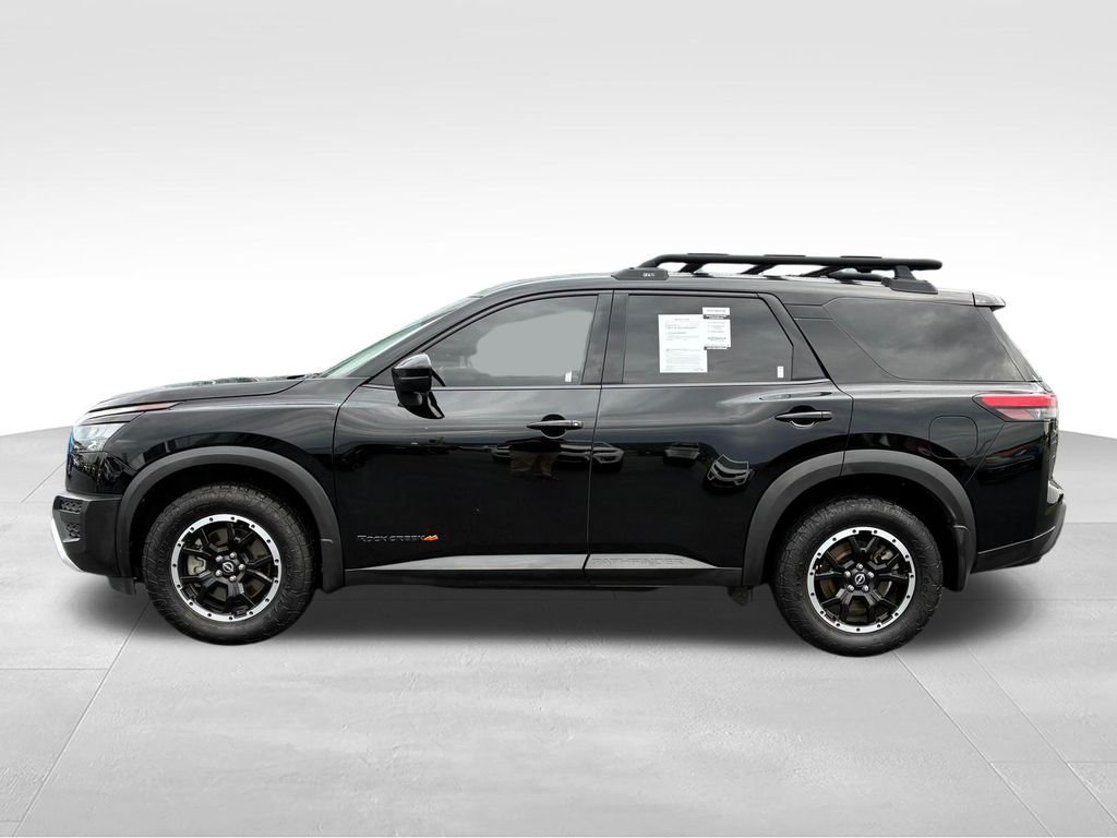 Certified Used 2023 Black Nissan Rock Creek image 2