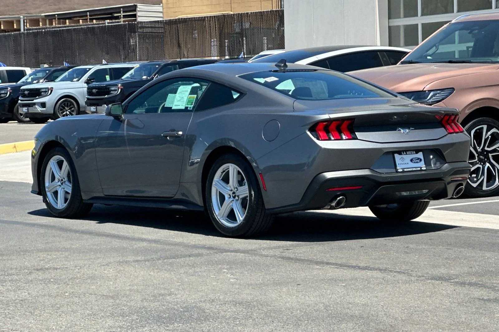 New 2026 Carbonized Gray Metallic Ford EcoBoost® Premium Fastback image 5