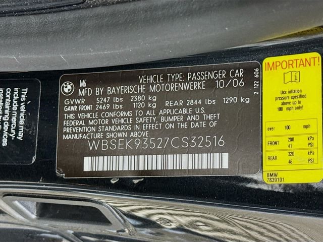 2007 BMW 6 Series M6 - Photo 37