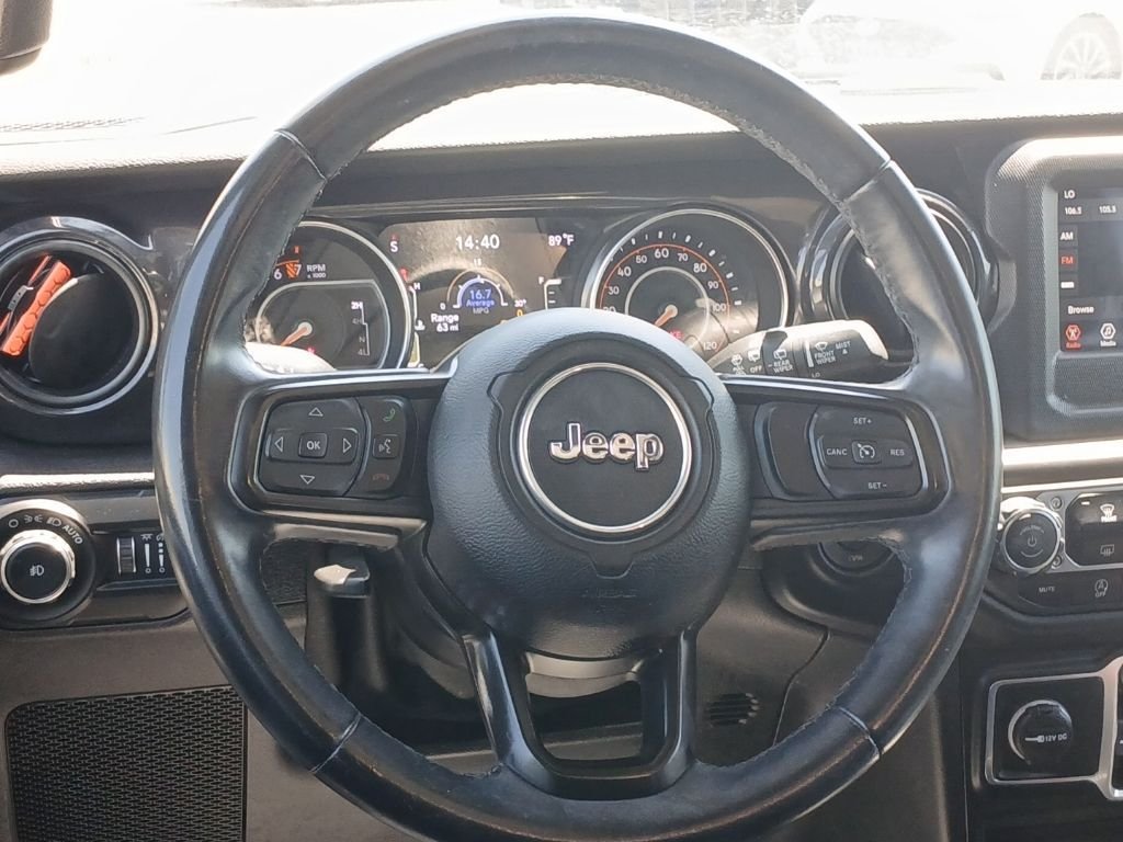 Used 2021 White Jeep Unlimited Sport Altitude image 10
