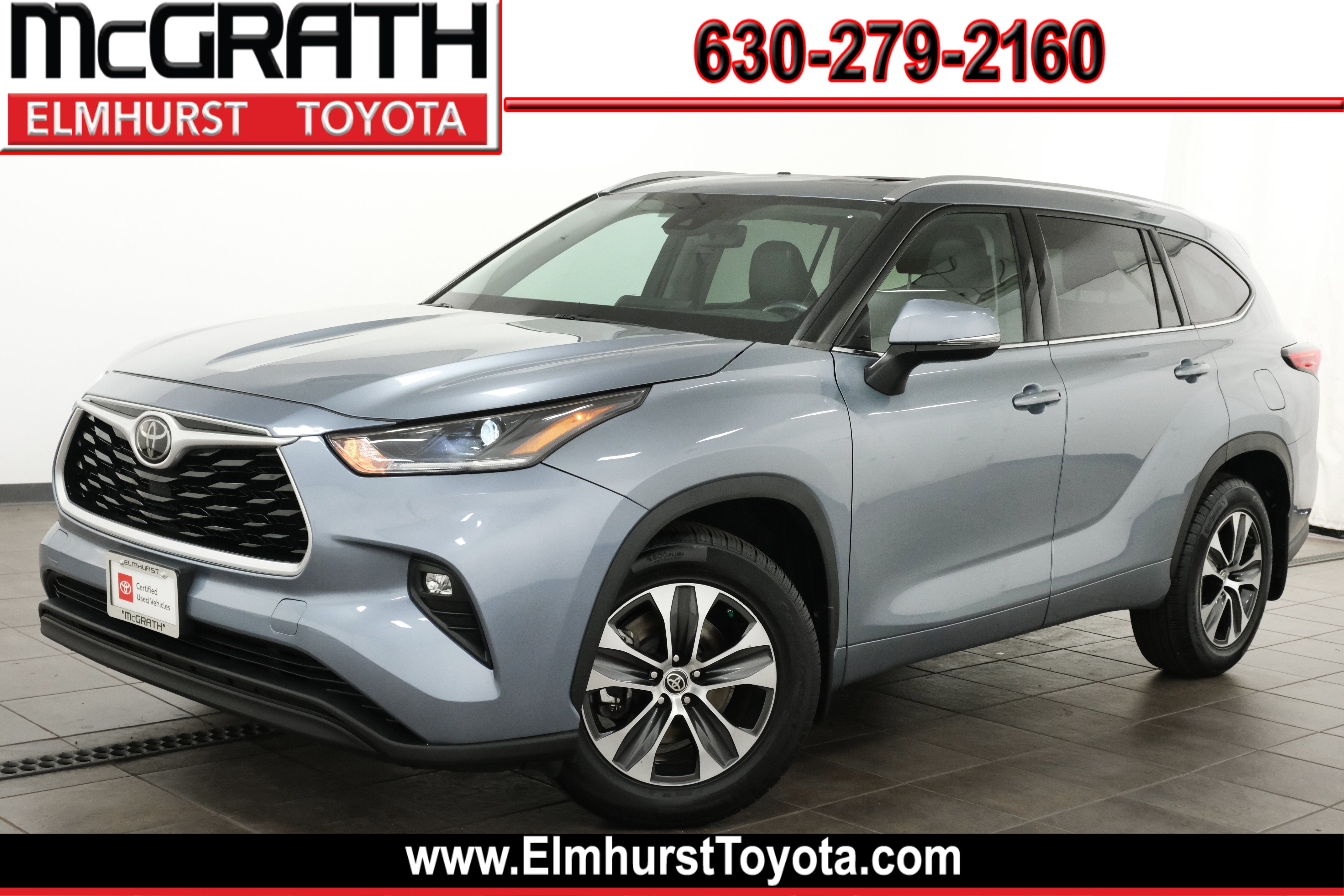 Moon Dust 2021 Toyota Highlander SUV / Crossover All-Wheel Drive 8-Speed Automatic