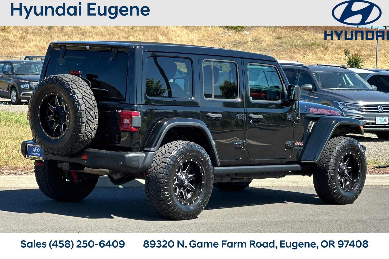 Used 2019 Black Jeep Unlimited Rubicon image 3