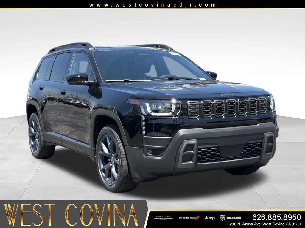 New 2026 Diamond Black Crystal Pearlcoat Jeep  image 4