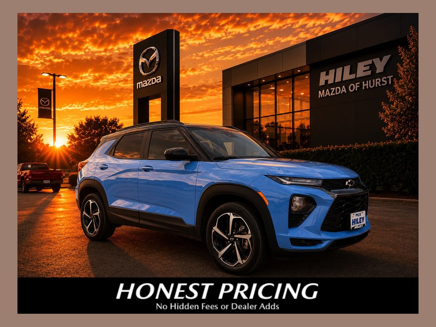 Used 2023 Fountain Blue Chevrolet RS image 1