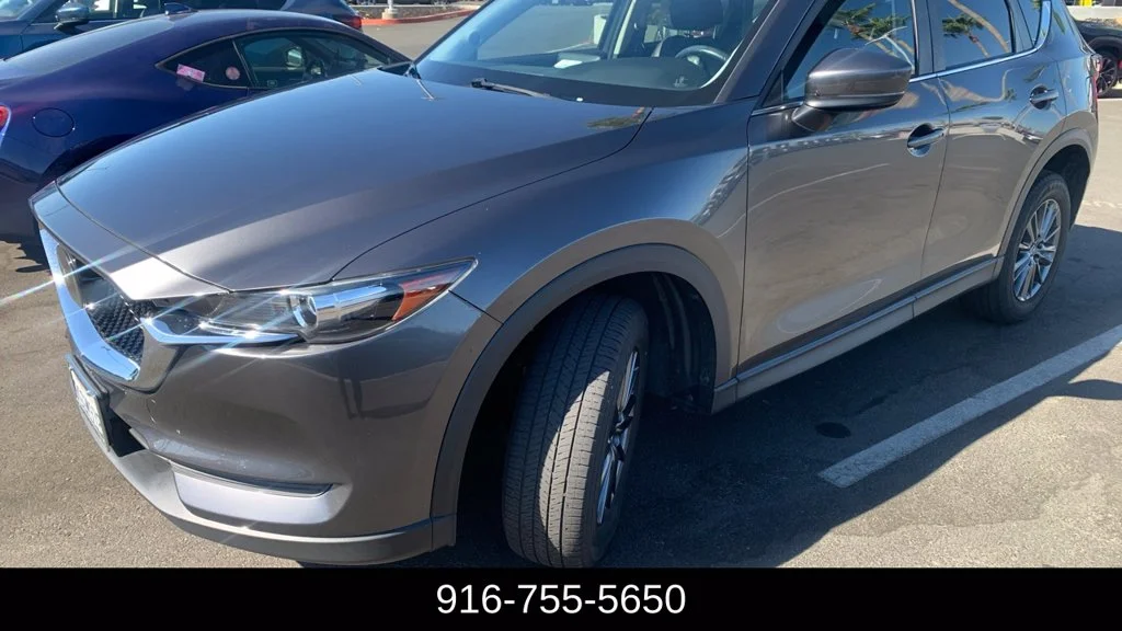 Used 2020 Machine Gray Mazda Touring image 1