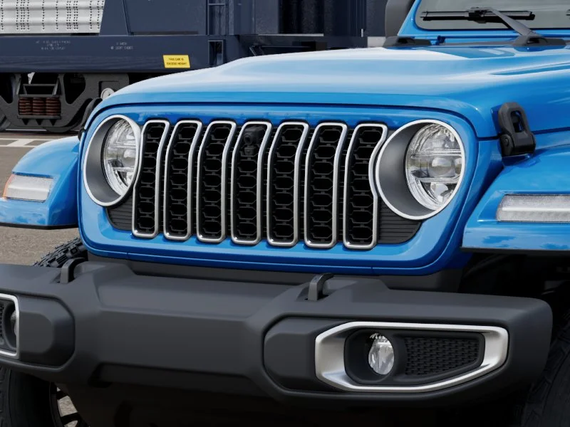 New 2026 Hydro Blue Pearl-Coat Exterior Paint Jeep Sahara image 7