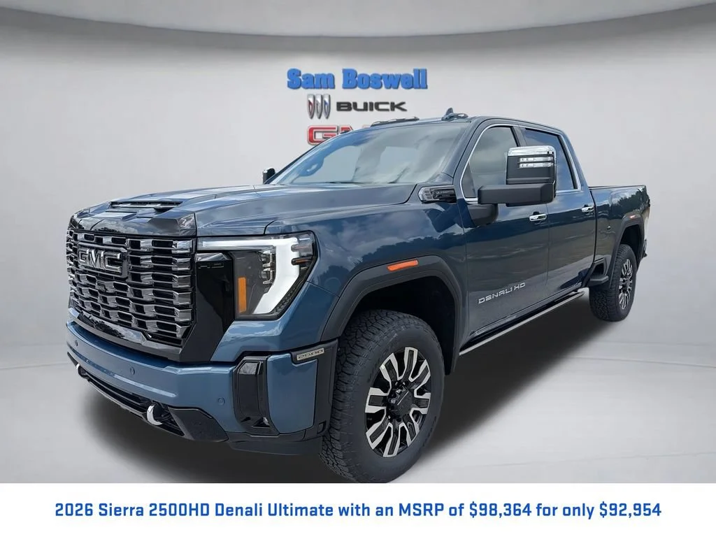 New 2026 Downpour Metallic GMC Denali Ultimate image 1