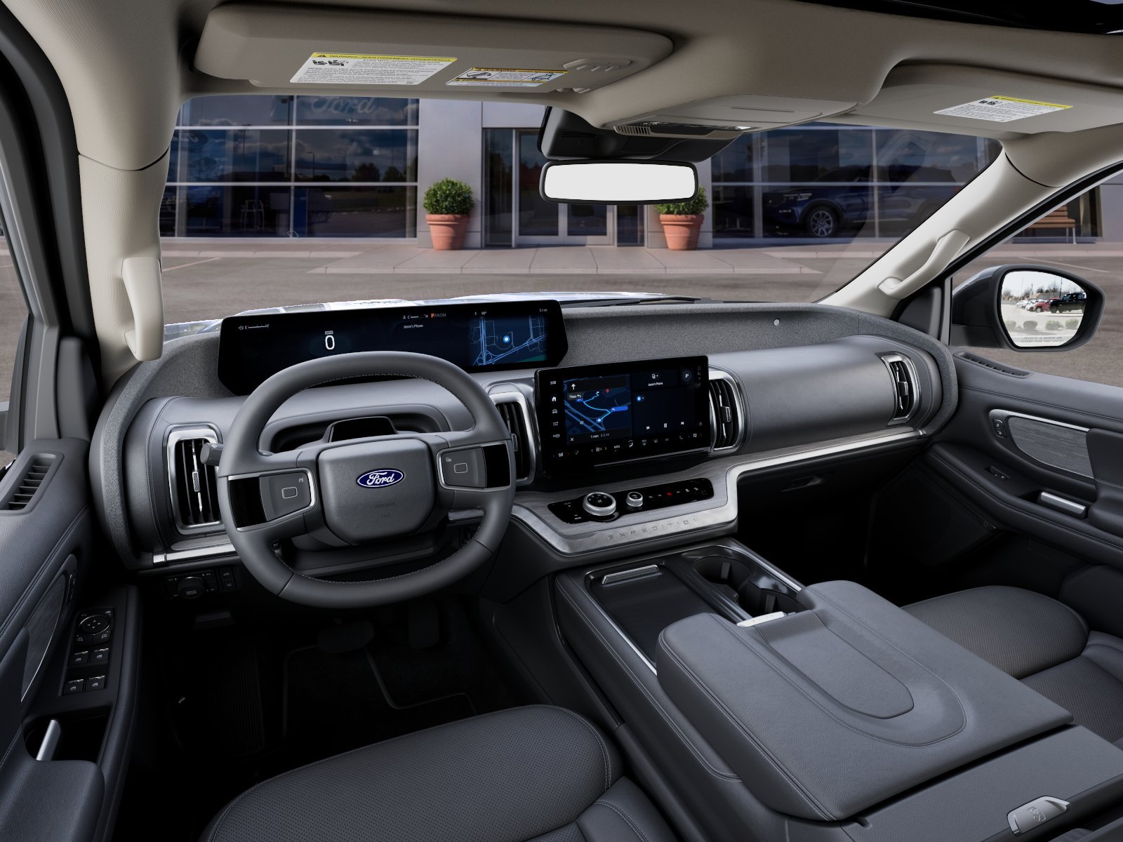 New 2027 Agate Black Metallic Ford Platinum image 41