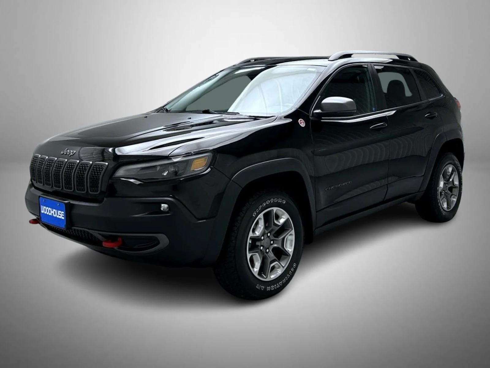 Used 2019 Black Jeep Trailhawk image 1