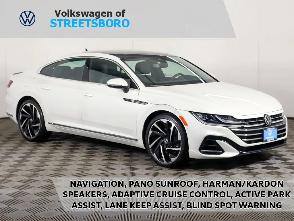 Used 2023 Opal White Volkswagen 2.0T SEL Premium R-Line image 1