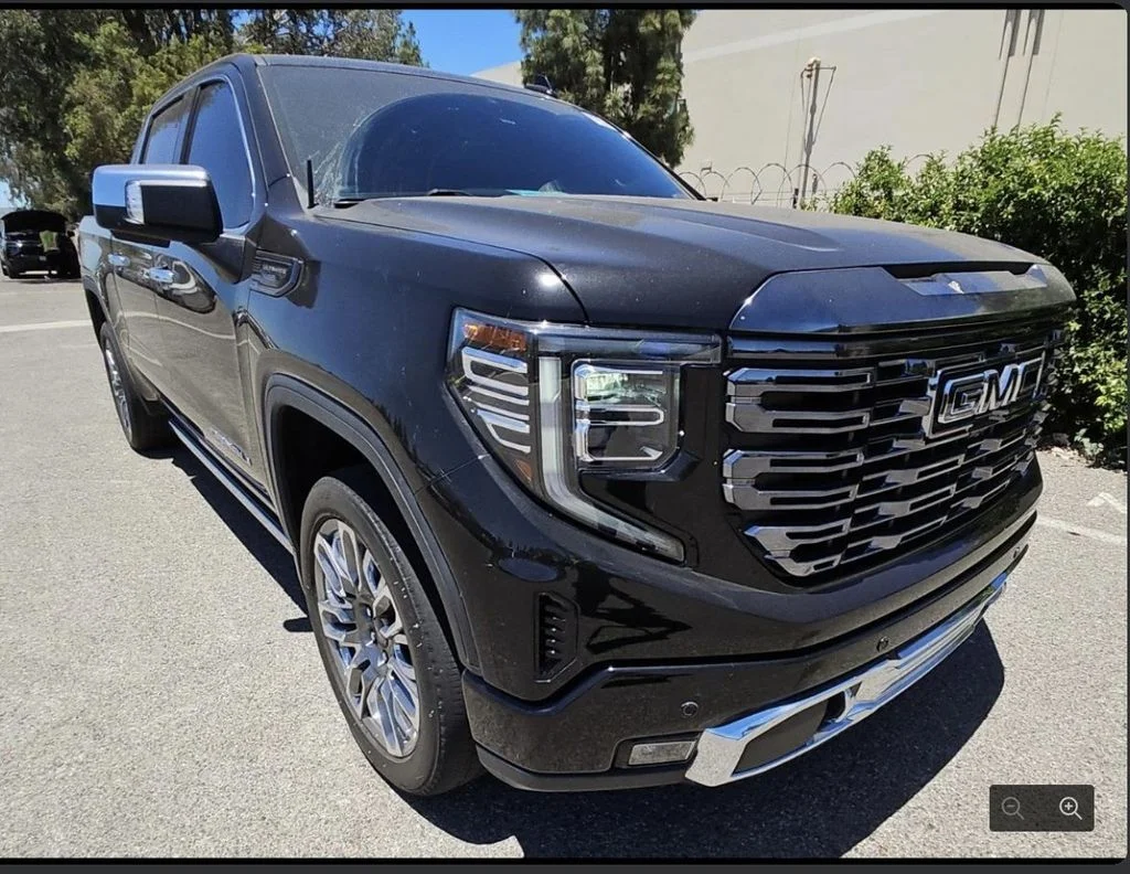 Used 2024 Black GMC Denali Ultimate image 2