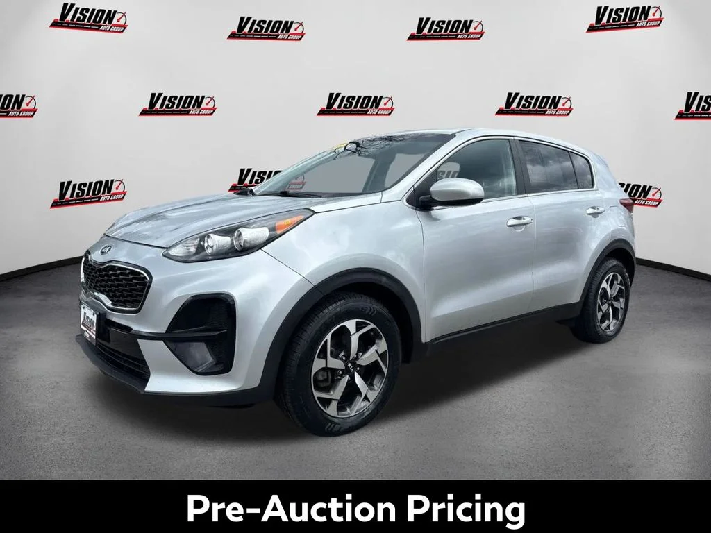 Used 2022 Silver Kia LX image 1
