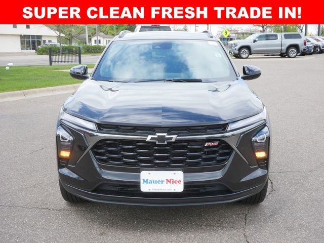 Certified 2025 Chevrolet Trax RS with VIN KL77LJEP1SC056920 for sale in Anoka, Minnesota