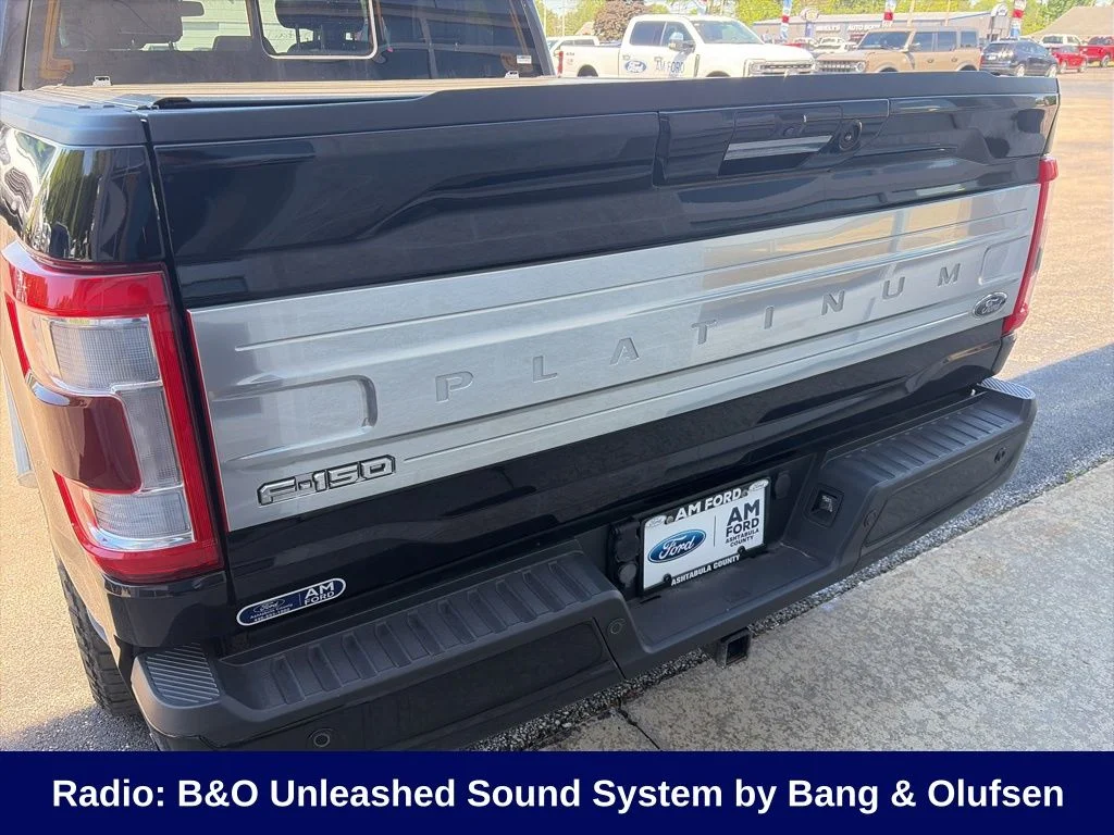 Certified Used 2021 Black Metallic Ford Platinum image 9