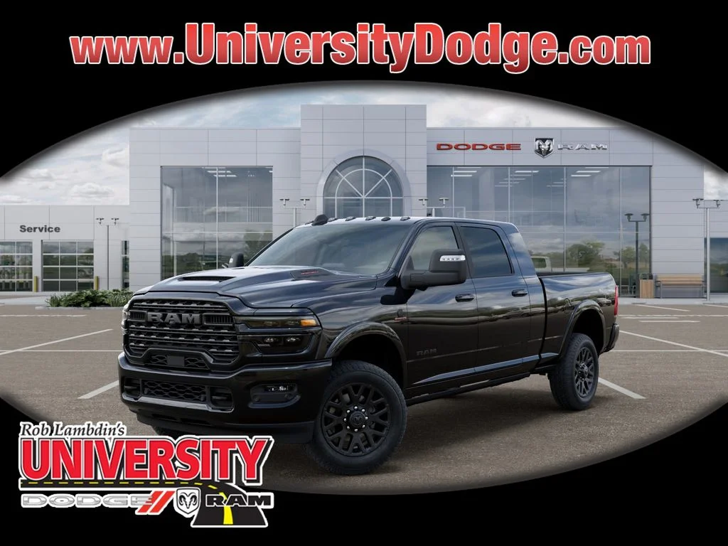 New 2026 Diamond Black Crystal Pearlcoat RAM Limited image 1