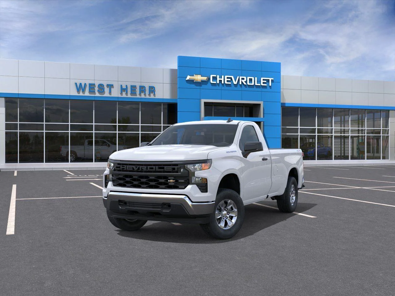 New 2025 Summit White Chevrolet WT image 8