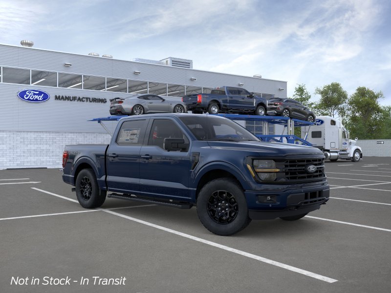 New 2026 Antimatter Blue Metallic Ford XLT image 7