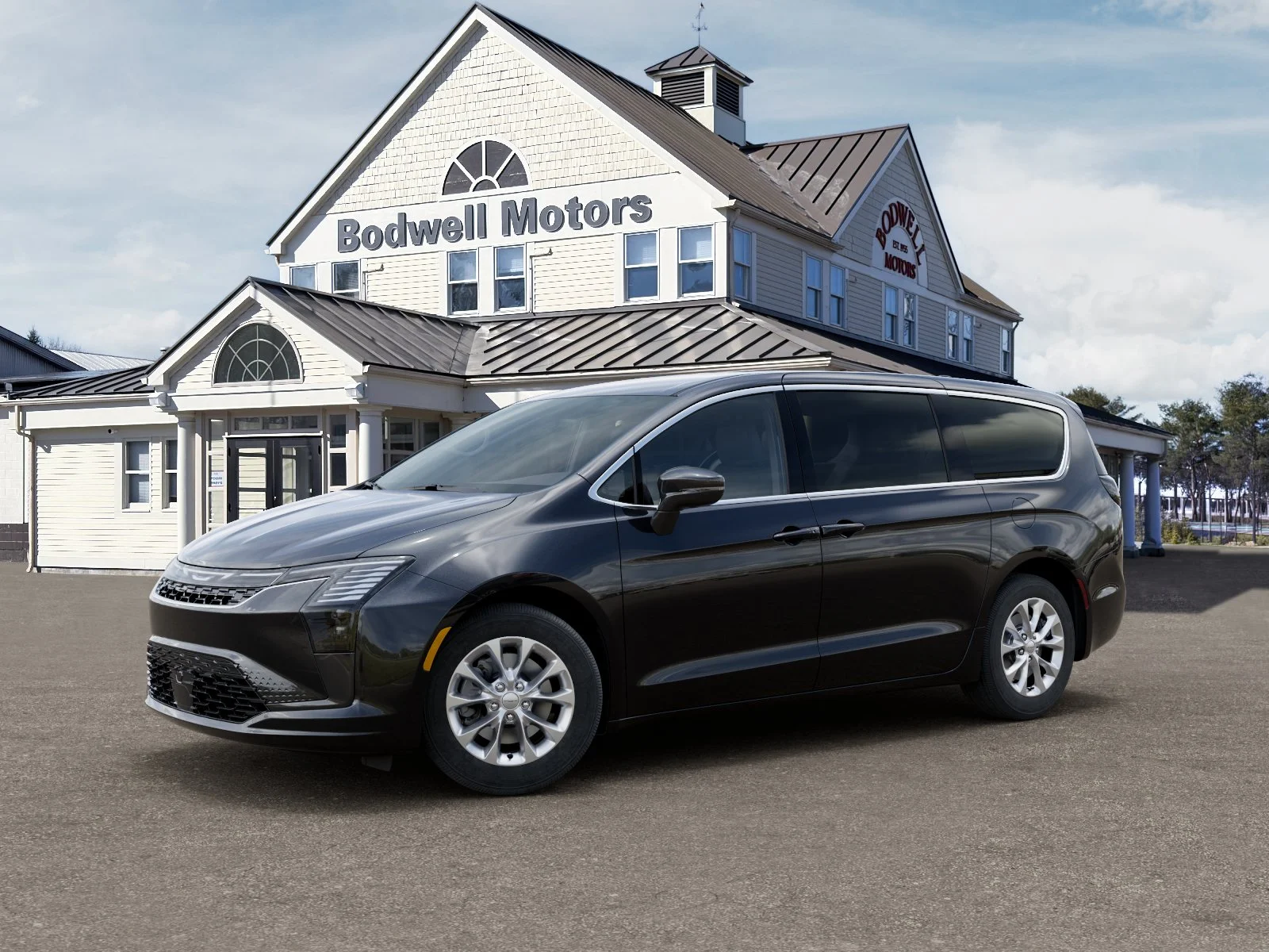 New 2027 Diamond Black Crystal Pearl-Coat Exterior Paint Chrysler Select AWD image 28