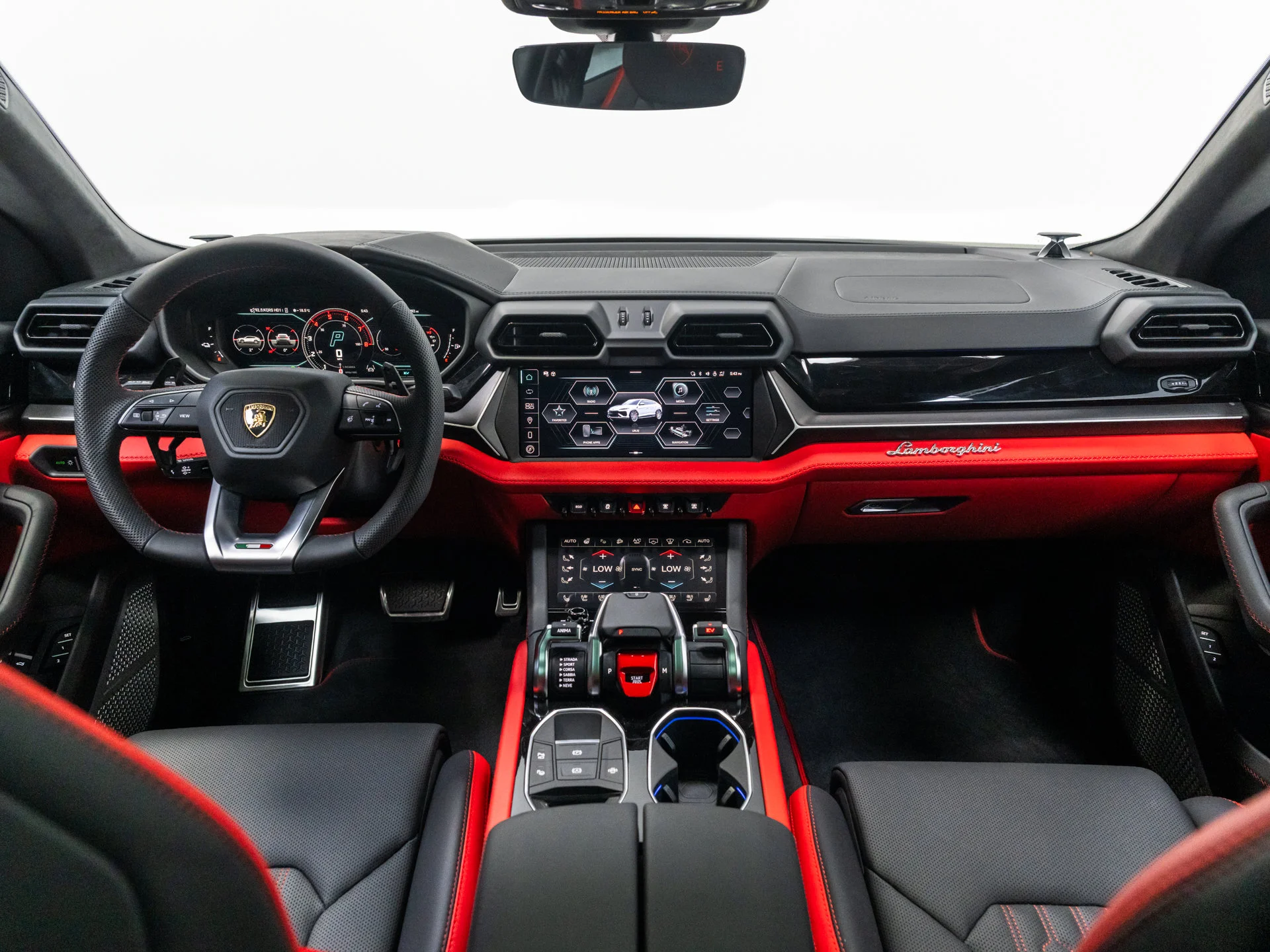 Used 2025 Nero Noctis Metallic Lamborghini SE image 40