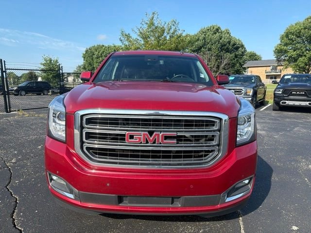 Used 2015 Crystal Red Tintcoat GMC SLT image 2