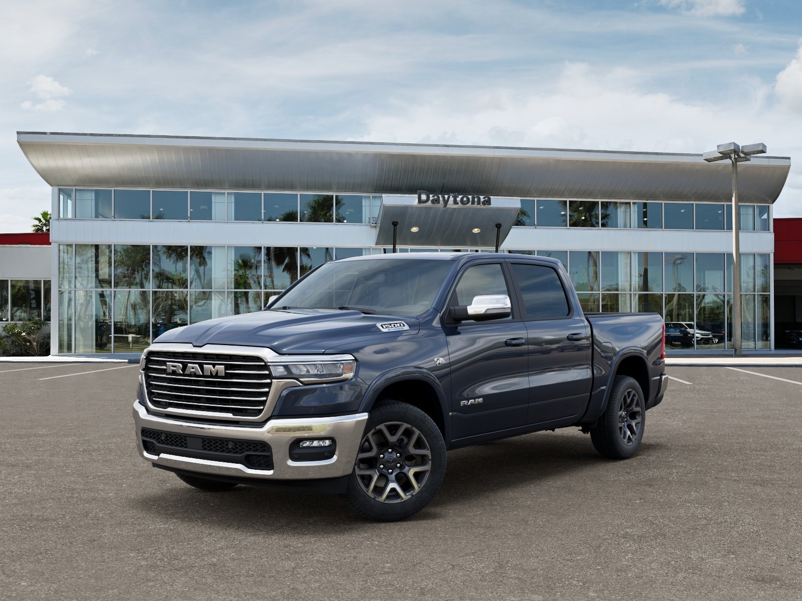 New 2026 Forged Blue Metallic RAM Laramie image 29