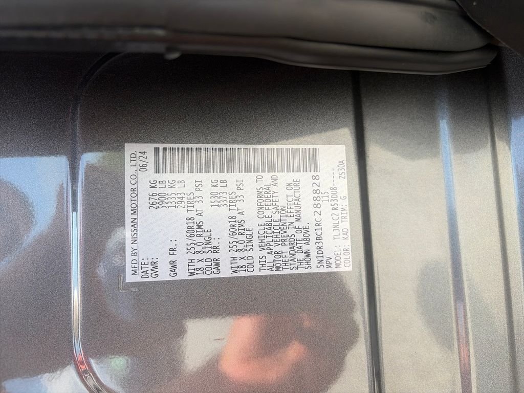 Used 2024 Gun Metallic Nissan SV image 35