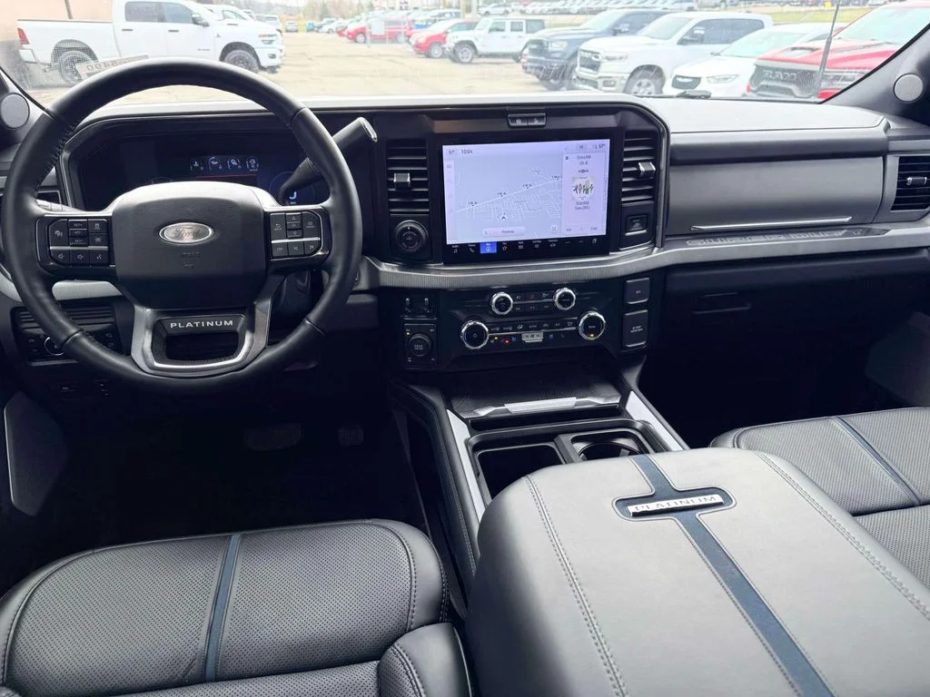 Used 2025 Black Ford Platinum image 3