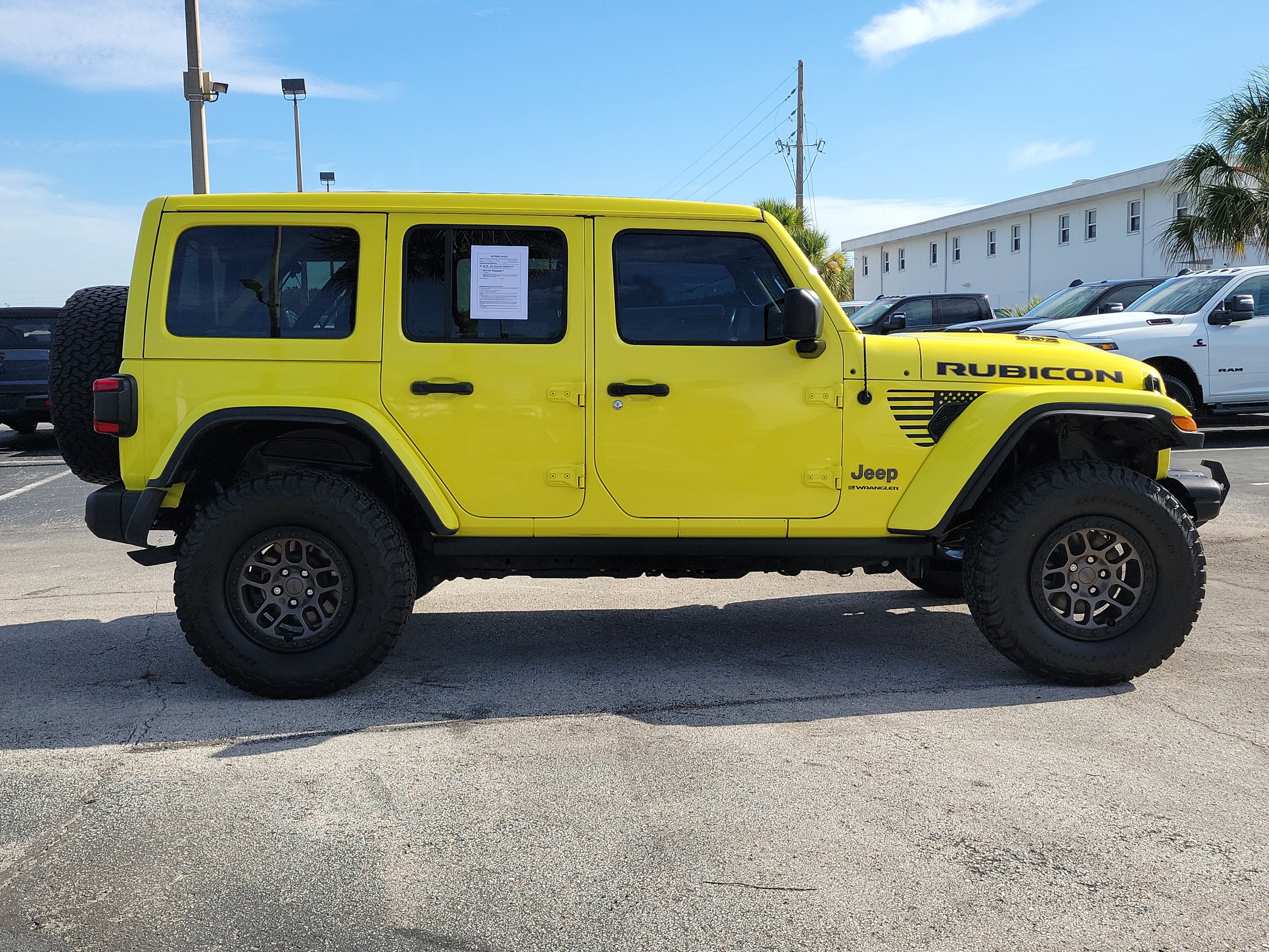 Used 2023 High Velocity Clearcoat Jeep Rubicon 392 image 8