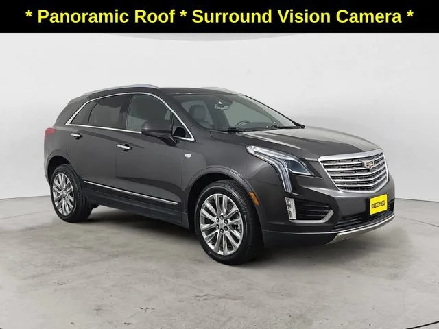 Used 2018 DARK GRANITE METALLIC Cadillac Platinum AWD image 3