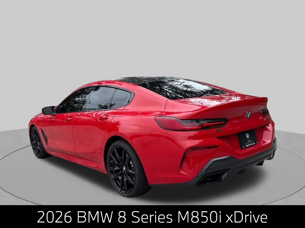 Certified Used 2026 Black BMW M850i xDrive Gran Coupe image 3