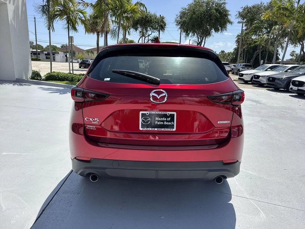 Used 2022 Mazda CX-5 S with VIN JM3KFBAM8N0606200 for sale in North Palm Beach, FL
