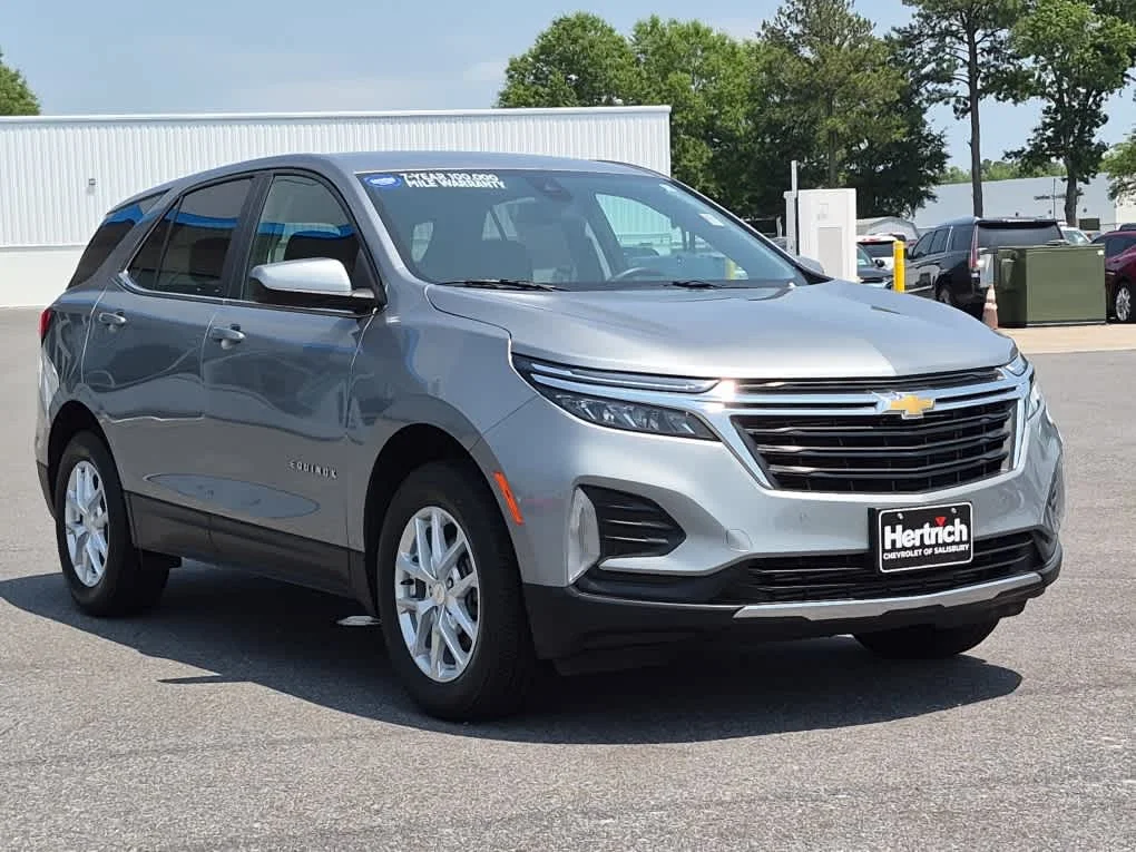 Certified Used 2023 Sterling Gray Metallic Chevrolet LT image 2