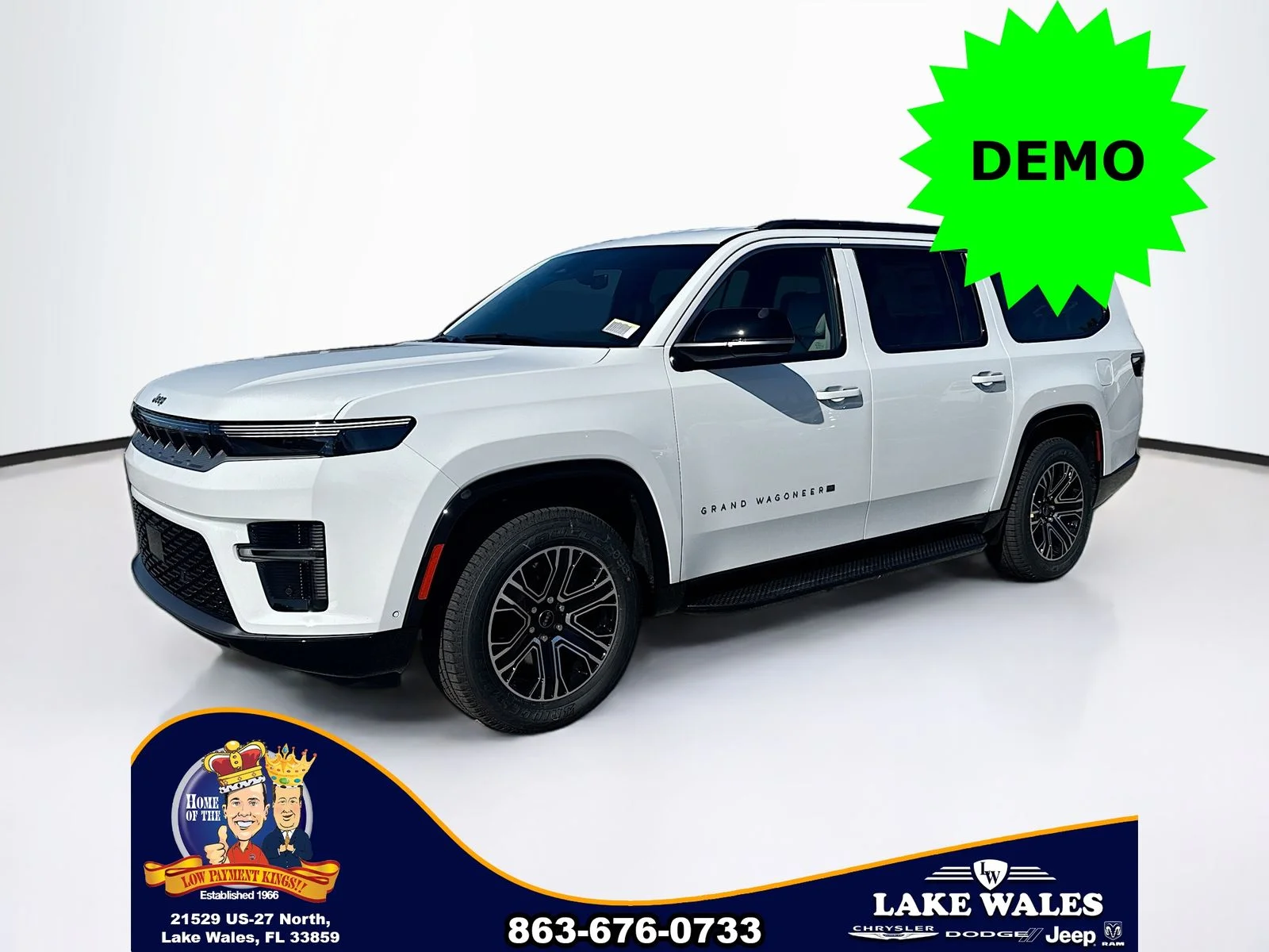 New 2026 Bright White Clear-Coat Exterior Paint Jeep  image 2
