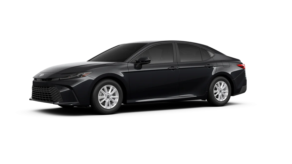 New 2026 Midnight Black Metallic Toyota LE image 2