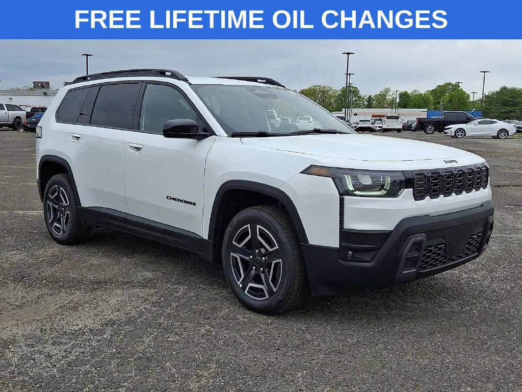 New 2026 Bright White Clear-Coat Exterior Paint Jeep Laredo image 1