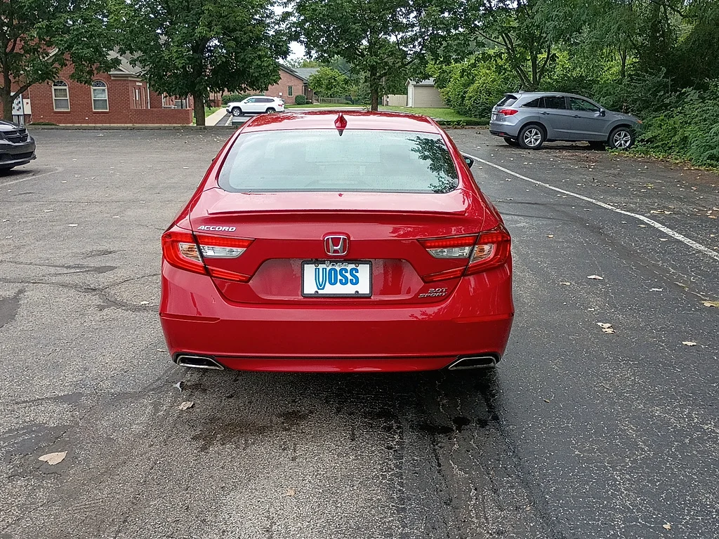 Certified Used 2018 San Marino Red Honda Sport image 4