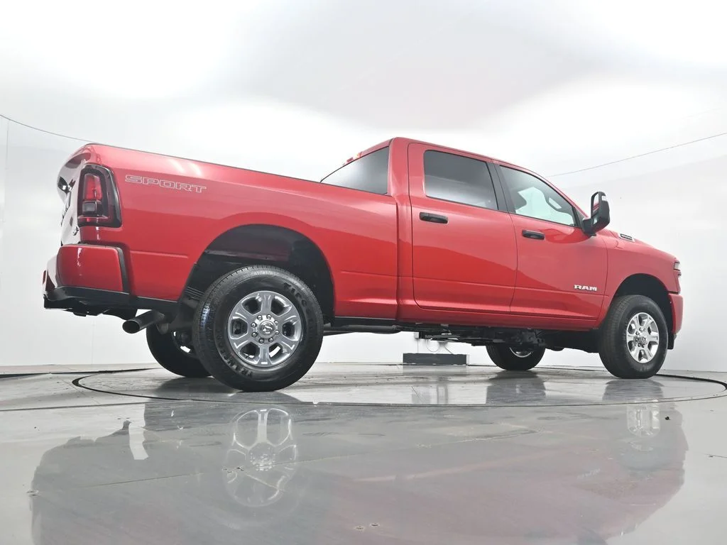New 2026 Flame Red Clear-Coat Exterior Paint RAM Big Horn image 37