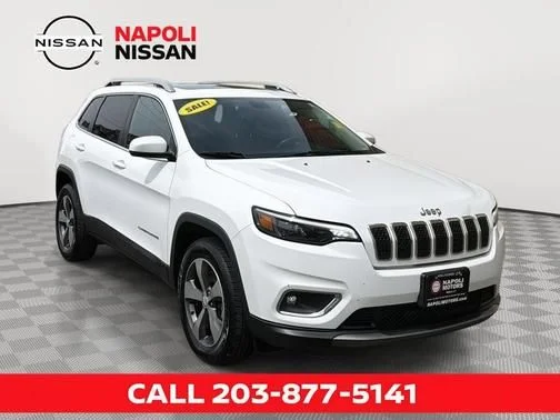 Used 2019 White Jeep Limited image 1