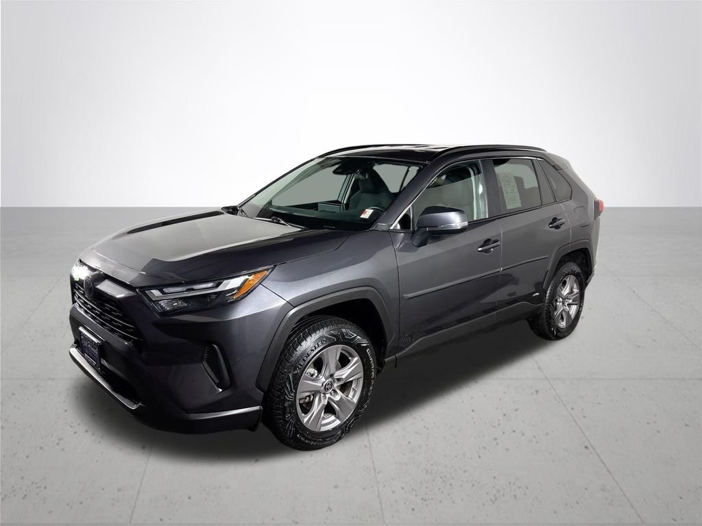 Used 2024 Magnetic Gray Metallic Toyota LE image 2