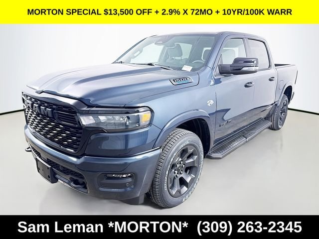 New 2026 Forged Blue Metallic Exterior Paint Ram Big Horn/Lone Star image 3