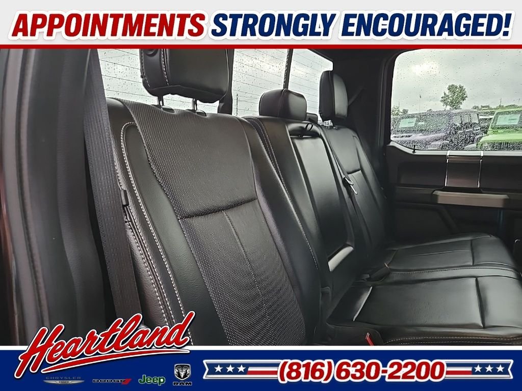 Used 2018 Black Ford Lariat image 93