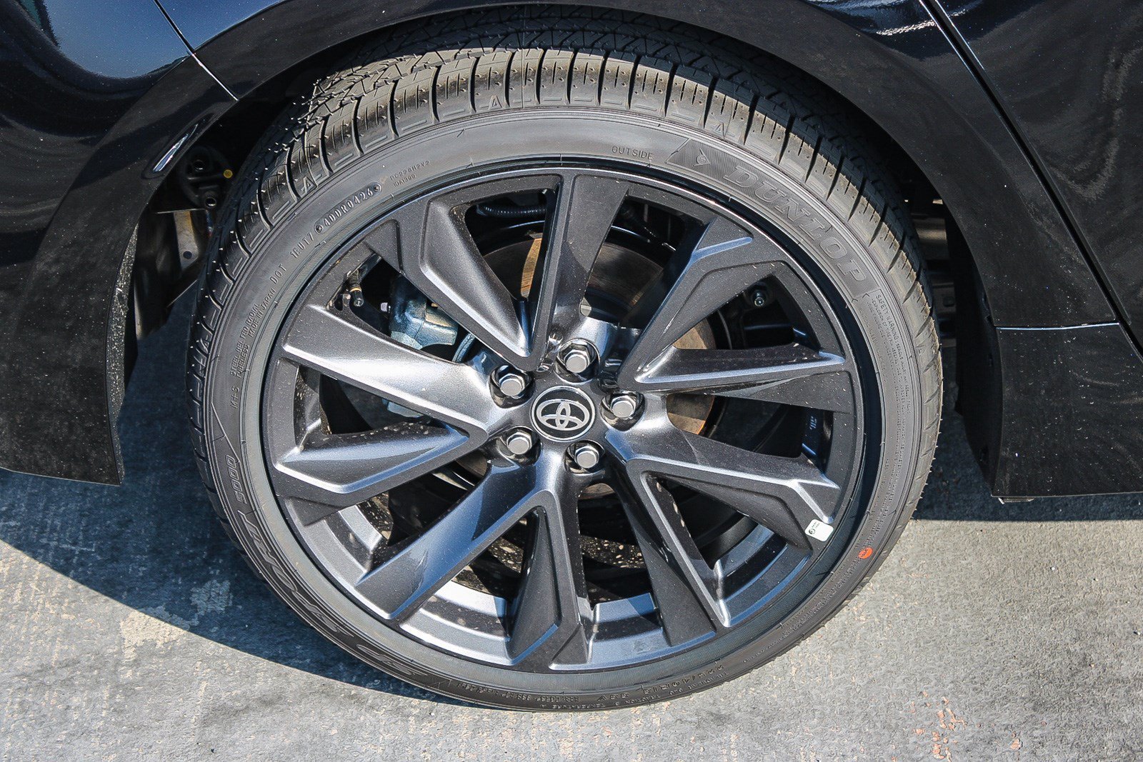 New 2026 Midnight Black Metallic Toyota  SE image 11